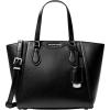 Silver-tone Hardware/Black