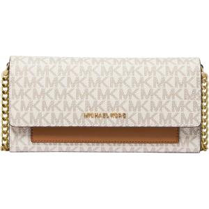 imageMichael Kors Jet Set Medium 2in1 Wallet on Chain Crossbody BagVanillaAcorn