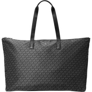 imageMichael Kors Jet Set Travel Large Packable Tote BagBlack Signature