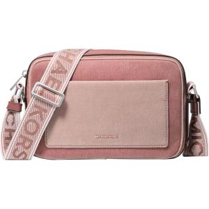 imageMichael Kors Maeve Large Pocket Crossbody BagSilvertone HardwareRose Multi