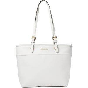 imageMichael Kors Winston Medium TopZip Pocket Tote BagOptic White