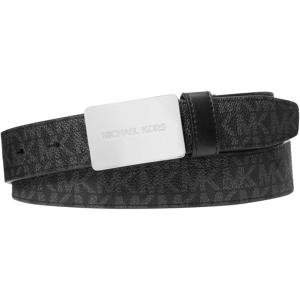 imageMichael Kors mens 31mm Mk Plaque BeltBlack