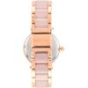 imageMichael Kors Parker Womens Watch Stainless Steel and Pav Crystal Watch for Women with Steel Leather or Silicone Band33MM Rose Gold