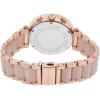 imageMichael Kors Parker Womens Watch Stainless Steel and Pav Crystal Watch for Women with Steel Leather or Silicone BandBlushRose gold