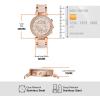 imageMichael Kors Parker Womens Watch Stainless Steel and Pav Crystal Watch for Women with Steel Leather or Silicone BandBlushRose gold