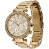 imageMichael Kors Parker Womens Watch Stainless Steel and Pav Crystal Watch for Women with Steel Leather or Silicone BandGold