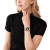 imageMichael Kors Parker Womens Watch Stainless Steel and Pav Crystal Watch for Women with Steel Leather or Silicone BandGoldAnimal Print