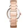 imageMichael Kors Parker Womens Watch Stainless Steel and Pav Crystal Watch for Women with Steel Leather or Silicone BandRose Gold Logo
