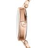 imageMichael Kors Parker Womens Watch Stainless Steel and Pav Crystal Watch for Women with Steel Leather or Silicone BandRose Gold Logo