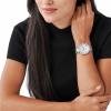imageMichael Kors Parker Womens Watch Stainless Steel and Pav Crystal Watch for Women with Steel Leather or Silicone BandSilver  Steel
