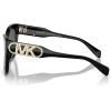 imageMichael Kors Womens MK2182U Empire Square Universal Fit Square SunglassesBlackDark Grey Gradient