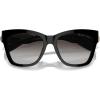imageMichael Kors Womens MK2182U Empire Square Universal Fit Square SunglassesBlackDark Grey Gradient