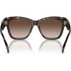 imageMichael Kors Womens MK2182U Empire Square Universal Fit Square SunglassesDark TortoiseBrown Gradient