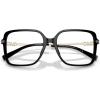 imageMichael Kors Womens MK4095U Dolonne Universal Fit Square Prescription Eyewear Frames BlackDemo Lens 53 mm