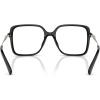 imageMichael Kors Womens MK4095U Dolonne Universal Fit Square Prescription Eyewear Frames BlackDemo Lens 53 mm