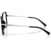 imageMichael Kors Womens MK4095U Dolonne Universal Fit Square Prescription Eyewear Frames BlackDemo Lens 53 mm