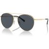 imageMichael Kors Womens Mk1138 Arches Aviator SunglassesLight GoldDark Grey Solid