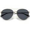 imageMichael Kors Womens Mk1138 Arches Aviator SunglassesLight GoldDark Grey Solid