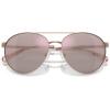 imageMichael Kors Womens Mk1138 Arches Aviator SunglassesRose GoldRose Gold Mirrored