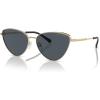 imageMichael Kors Womens Mk1140 Cortez Cat Eye SunglassesLight GoldDark Grey Solid