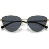 imageMichael Kors Womens Mk1140 Cortez Cat Eye SunglassesLight GoldDark Grey Solid