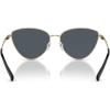 imageMichael Kors Womens Mk1140 Cortez Cat Eye SunglassesLight GoldDark Grey Solid