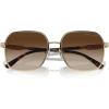 imageMichael Kors Womens Mk1145b Cadiz Square SunglassesShiny Light GoldBrown Gradient
