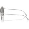 imageMichael Kors Womens Mk1147 Portofino Aviator SunglassesShiny SilverSilver Mirrored