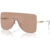 imageMichael Kors Womens Mk1148 London Square SunglassesBrown Solid Back MirroredBrown Solid Back Mirrored
