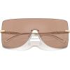 imageMichael Kors Womens Mk1148 London Square SunglassesBrown Solid Back MirroredBrown Solid Back Mirrored