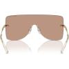 imageMichael Kors Womens Mk1148 London Square SunglassesBrown Solid Back MirroredBrown Solid Back Mirrored