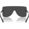 imageMichael Kors Womens Mk1148 London Square SunglassesGrey Mirrored SolidGrey Mirrored Solid