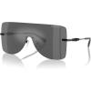 imageMichael Kors Womens Mk1148 London Square SunglassesGrey Mirrored SolidGrey Mirrored Solid