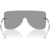 imageMichael Kors Womens Mk1148 London Square SunglassesMk Logo Gold Silver MirroredMk Logo Gold Silver Mirrored