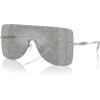 imageMichael Kors Womens Mk1148 London Square SunglassesMk Logo Gold Silver MirroredMk Logo Gold Silver Mirrored