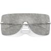 imageMichael Kors Womens Mk1148 London Square SunglassesMk Logo Gold Silver MirroredMk Logo Gold Silver Mirrored