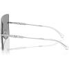imageMichael Kors Womens Mk1148 London Square SunglassesMk Logo Gold Silver MirroredMk Logo Gold Silver Mirrored