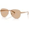 imageMichael Kors Womens Mk1160 Biarritz Aviator SunglassesCamelCamel Solid
