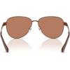 imageMichael Kors Womens Mk1160 Biarritz Aviator SunglassesNutmegNutmeg Solid