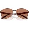imageMichael Kors Womens Mk1160 Biarritz Aviator SunglassesNutmegNutmeg Solid