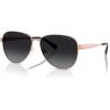 imageMichael Kors Womens Mk1160 Biarritz Aviator SunglassesRose GoldGrey Gradient Polarized