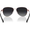 imageMichael Kors Womens Mk1160 Biarritz Aviator SunglassesRose GoldGrey Gradient Polarized