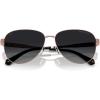 imageMichael Kors Womens Mk1160 Biarritz Aviator SunglassesRose GoldGrey Gradient Polarized