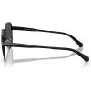 imageMichael Kors Womens Mk1160 Biarritz Aviator SunglassesShiny BlackDark Grey Solid