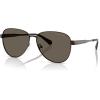imageMichael Kors Womens Mk1160 Biarritz Aviator SunglassesShiny ChocolateChocolate Solid