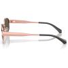 imageMichael Kors Womens Mk1161 Monte Carlo Oval SunglassesRose GoldChocolate Solid