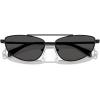 imageMichael Kors Womens Mk1164 Buenos Aires Oval SunglassesBlack ShinyDark Grey Solid