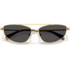 imageMichael Kors Womens Mk1164 Buenos Aires Oval SunglassesShiny GoldDark Grey Solid