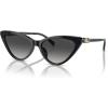 imageMichael Kors Womens Mk2195u Harbour Island Universal Fit Cat Eye SunglassesBlackDark Grey Gradient