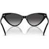 imageMichael Kors Womens Mk2195u Harbour Island Universal Fit Cat Eye SunglassesBlackDark Grey Gradient